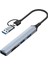 4 In 1/5 In 1 USB C Yerleştirme Istasyonu 4 Bağlantı Noktalı Çoklu Bağlantı Noktası Hub Adaptörü 5 GBPS/480 Mbps Sd/tf Kart Okuyucu Xiaomi Lenovo Macbook Pro Için (Yurt Dışından) 1