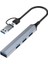 4 In 1/5 In 1 USB C Yerleştirme Istasyonu 4 Bağlantı Noktalı Çoklu Bağlantı Noktası Hub Adaptörü 5 GBPS/480 Mbps Sd/tf Kart Okuyucu Xiaomi Lenovo Macbook Pro Için (Yurt Dışından) 5