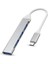 Mini USB Tip C Hub 4port Adaptörü Usb3.1multi Splitter 4in1 Bağlantı Istasyonu Ultraslim Süper Hızlı Alüminyum Bilgisayar Dizüstü Pc Için (Yurt Dışından) 2