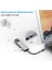 5 In 1 USB C Hub Tip C RJ45 Ağ ile 4K Hd Adaptör 100M 1000M Ethernet Lan Şarj Cihazı Bağlantı Noktası Adaptörü Macbook Pro Için (Yurt Dışından) 5