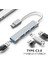 Mini USB Tip C Hub 4port Adaptörü Usb3.1multi Splitter 4in1 Bağlantı Istasyonu Ultraslim Süper Hızlı Alüminyum Bilgisayar Dizüstü Pc Için (Yurt Dışından) 4