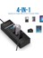 USB 3.0 5 Gbps Yüksek Hızlı USB Hub 3 0 4 Bağlantı Noktaları Pc Bilgisayar Bağlantı Istasyonu Adaptörü Splitter Sabit Diskler Için Fare Klavye (Yurt Dışından) 2