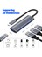USB 3.0 Hub USB Hub Dock Tipi C 4 Bağlantı Noktalı Çoklu Splitter Adaptörü Otg Samsung Xiaomi Huawei Lenovo Macbook Pro USB 3.0 2.0 Bağlantı Noktaları (Yurt Dışından) 2