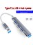 USB Hub Tip C Genişletici 4 Portlu Usb3.0 2.0 Splitter Dizüstü Hub Dönüştürücü Otg Adaptörü Bilgisayar Için USB C Yerleştirme Istasyonu (Yurt Dışından) 2