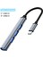 USB Hub Yüksek Hızlı 4 Port USB 3.0 Hub Tipi C Splitter Pc Bilgisayar Aksesuarları Için 5 Gbps Çoklu Bağlantı Noktası Hub 4 USB 3.0 2.0 Bağlantı Noktaları (Yurt Dışından) 1