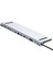 4/8/11/12-In-1 Tip C Hub ile 2 HDMI Çoklu Bağlantı Noktası Adaptörü Dock Istasyonu USB 3.0 4K HDMI RJ45 Sd/tf VGA Pd Dizüstü MacBook iPad Için (Yurt Dışından) 5