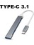 USB 3.0/2.0 Type-C 3.1 7/4 Bağlantı Noktası USB Hub Otg Hız 5 Gbps Macbook Pc Bilgisayar Telefonu Mobil Sabit Disk U Disk Fare Klavye (Yurt Dışından) 1