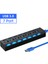 USB 3.0 Hub 3 0 Hub Çoklu USB Ayırıcı 4/7 Bağlantı Noktası Genişletici Çoklu USB 2.0 Hab Güç Adaptörü Pc Ev Için Anahtarlı Usb3.0 Hub (Yurt Dışından) 1