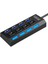 USB Ayırıcı Çok Fonksiyonlu Arayüz Hub Hub Dizüstü Çok Amaçlı U Disk Soket Uzatma Ayırıcı (Yurt Dışından) 5
