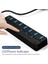 7 Port Usb3.0 USB Hub Ultra Ince Veri USB Splitter Şarj Çoklu USB Bağlantı Noktası Genişletici Hızlı Veri Aktarımı USB Splitter Dizüstü Bilgisayar Için (Yurt Dışından) 4