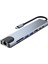 USB 8 In 1 Tip C 3 1 Ila 4K HDMI Hub Adaptörü Sd Tf RJ45 Kart Okuyucu Pd Macbook Dizüstü Bilgisayar Için Hızlı Şarj (Yurt Dışından) 1