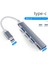 USB C Hub 3.0 Tip C 3.1 4 Bağlantı Noktalı Çoklu Splitter Adaptörü Otg Xiaomi Lenovo Macbook Pro 13 15 Hava Pro Pc USB 3.0 2.0 Bağlantı Noktası Durab (Yurt Dışından) 2
