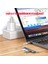 USB C Hub 4 Çok Bağlantı Noktalı USB Tip-C Hub, Usb2.0 Usb3.0 Otg Fonksiyonlu USB Splitter Adaptörü Win7/8/10 Için Uyumlu (Yurt Dışından) 3