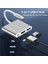 Tip-C Adaptör Çoklu Bağlantı Noktası USB C Hub 3'ü 1 Ila 4K HDMI /usb/pd Için MacBook Pro/air iPad Samsung Xiaomi Huawei Anahtarı (Yurt Dışından) 1