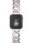Apple Watch 42/44/45MM Tek Sıralı Denim Zinciri Metal Kayış, Apple Watch Serisi 8/7/6/5/4/3/2/1/se Saat Kayışı (Yurt Dışından) 1
