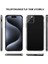 Apple iPhone 15 Pro Kapak 1mm Şeffaf Süper Silikon Kılıf 5