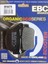 Yamaha X-Max 250 Abs'Siz 14-16 Ebc Sfa678 Arka Org. Fren Balata 1