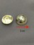 Trençkot Ceket Düğmesi Takımı Bombeli Gold 6'Lı Set 2 cm 4