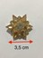 Taşlı Düğme Büyük Yıldız Model 3'Lü Set Gold 4