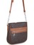 Kadın Çapraz Çanta Spor Ayarlanabilir Askılı Kahve Taba Yazılı (Ürün Ölçüsü :24X24X7 Cm) 4