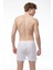 Erkek Beyaz Lacivert Siyah 3 Lü Geniş Kalıp %100 Pamuk Boxer 3M90024 9