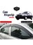 Fiat Tipo 1993-2000 Uyumlu Mugen Cam Rüzgarlığı Seti Piano Black 4'lü 1