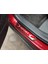 Otomobil Parçaları 2023 Peugeot 3008 Araba Aksesuarları Plastik Kapı Eşiği Koruma Itişme Plaka Trim Şekillendirici Kırmızı 4 Adet (Yurt Dışından) 4
