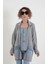 Gri Denim Detaylı Hırka 4