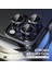 iPhone 15 Pro Uyumlu Kamera Lens Koruyucu Tam Kaplayan Temperli Hd Cam Kılıf Dostu Tasarım 5