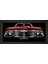 Kırmızı 1961 Chevrolet Impala Araba-2 Motifli Kanvas Tablo 1