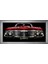 Kırmızı 1961 Chevrolet Impala Araba-2 Motifli Kanvas Tablo 1