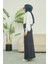 2254-DENIM Klasik Etek Füme 3