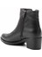 Siyah Hakiki Deri Kadın Bot & Bootie K02531230603 4