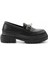 Siyah Kadın Loafer Ayakkabı K01503742309 2