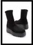 Siyah Streç Kadın Bot & Bootie K02415015117 1