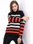 Çizgili Balıkçı Yaka Triko Tunik 1416 2