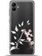 Samsung Galaxy A04 Kılıf Esnek Silikon Kamera Koruma Kişiye Özel Harfler Flora - A Harfi 1