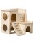 Hamster Evi Hamster Hideout Masif Ahşap Merdiven Kulübe Kafes Aksesuarları Stil C (Yurt Dışından) 5