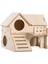 Hamster Evi Hamster Hideout Masif Ahşap Merdiven Kulübe Kafes Aksesuarları Stil A (Yurt Dışından) 5