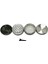45MM 4 Katlı Askeri Kamuflajlı Metal Tütün Öğütücü Grinder 3
