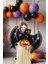 Cadılar Bayramı Balonu Yarasa Balkabağı Halloween Balonu 1