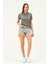 Kadın Regular Fit Polo Yaka T-Shirt 1