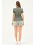 Kadın Regular Fit Polo Yaka T-Shirt 4