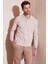 Pamuk Karışımlı Regular Fit Polo Yaka Kazak Erkek Kazak 456223 1