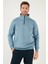 Regular Fit Pamuklu Içi Tüylü Yumuşak Şardonlu Kışlık Sweat Erkek Sweat 59053431 3