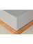 Novella Premium Soft Cotton Tek Kişilik Çarşaf 160X240 cm Gri 2