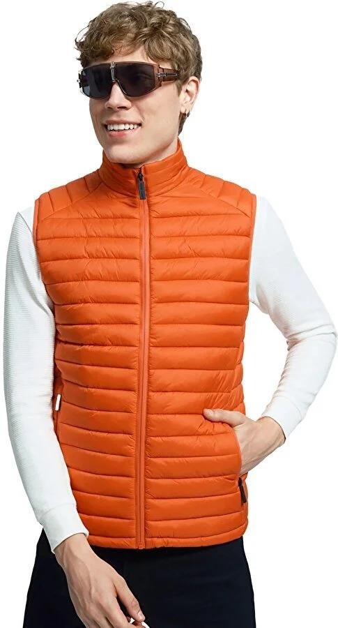 Loft Erkek Yelek Haki Renkli Regular Fit Normal Kalınlıkta Şık ve Kullanışlı