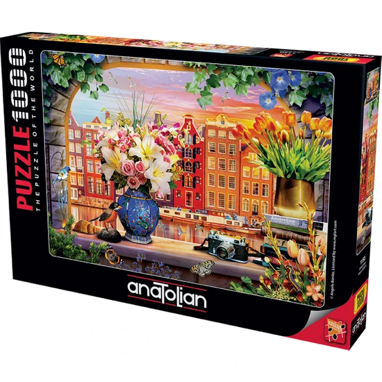 Anatolian 1000 Parçalık Puzzle / Amsterdam - Kod 1150