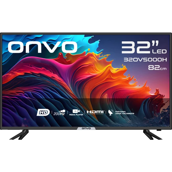 Onvo 32OV5000H 32 82 Ekran Uydu Alıcılı HD LED TV