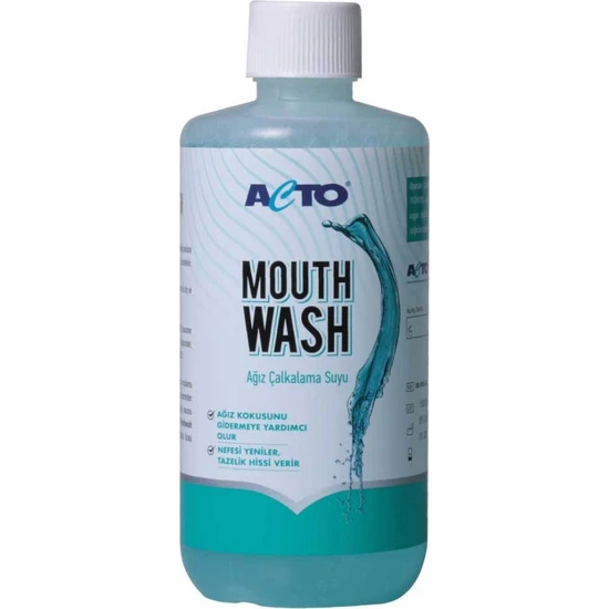 Acto Mouthwash 500 ml Ağız ve Diş Bakımı